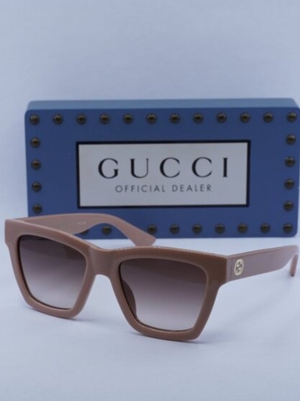 Gucci GG1714S 005 Square Sunglasses - Cloud Rose